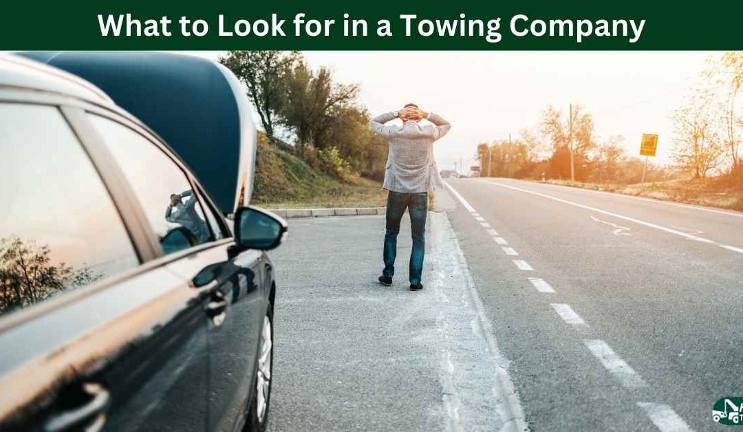 What to Look for in a Towing Company