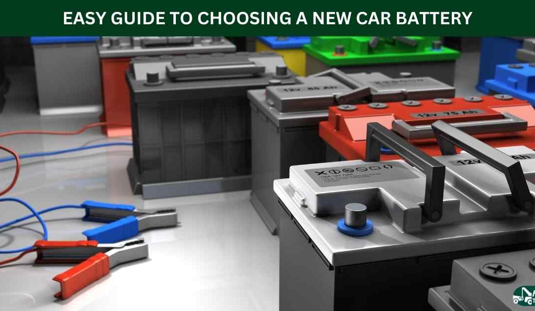 EASY GUIDE TO CHOOSING A NEW CAR BATTERY